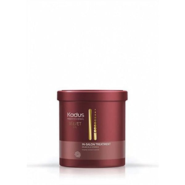 Kadus Velvet Oil Treatment 750 ml Unscented for Damaged Hair, Soft and Luxurious, Smooths and Adds Shine for Healthier Hair