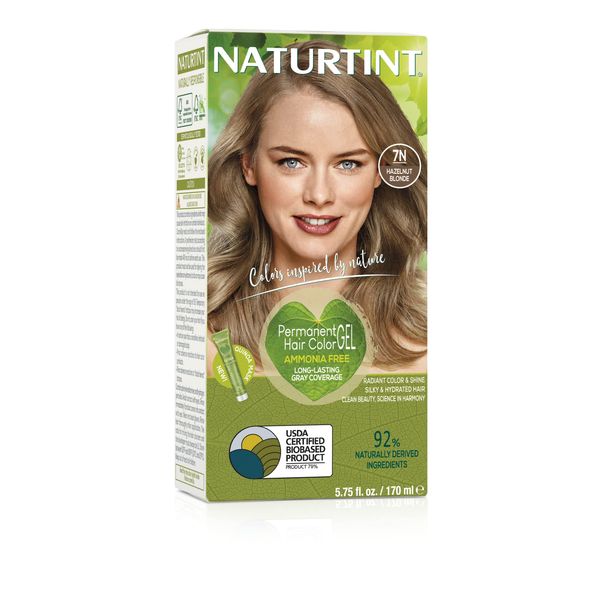 Naturtint Permanent Hair Colorant Hazelnut Blonde 7N 170ml