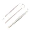 PRECISE CANADA Dental Hygiene Tools Tartar Scraper and Sickle Scaler 3-piece