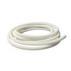 White Corrugated Conduit Split Plastic Flexible Cable Tidy Solution Tube Trunking 23mm - 5m