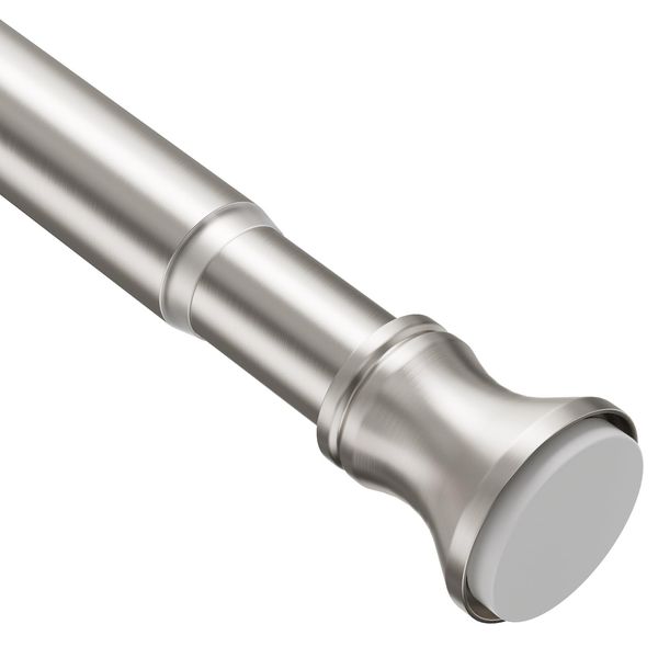 Spring Tension Shower Curtain Rod, 54-90 Inches Rust-Resistance Tension Curta...