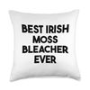 Best Irish Moss Bleacher Ever Throw Pillow