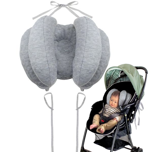 nikowaku Baby Stroller, Child Seat, Baby Products, Washable, Drawstring, Baby Head Support Pillow