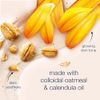Dove Exfoliating Body Polish Scrub for Silky Skin Oatmeal & Calendula Oil Body Scrub Exfoliates & Gives Lasting Nourishment 10.5 oz