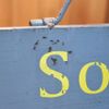 Antique Wind aiansainbo-do Open Closed Folding Iron Country