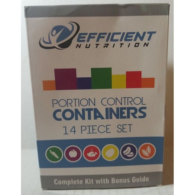  Efficient Nutrition Portion Control Containers DELUXE