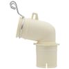 GAONA GA-LF006 Washing Machine Drain Trap Elbow, Ivory