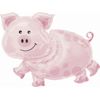 Anagram International Pig Shape Pack, 25", Pink