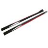 For MINI Cooper 78.7" Red Side Skirt Extension Body Kit Lip Splitters