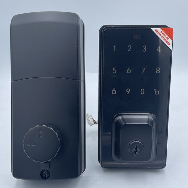 Smart Electronics Door Lock. User Code Touch Screen Keypad Deadbolt Entrance