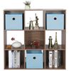 9-Cube Closet Organizer Storage Shelves Indoor Study Bookshelves  Save Space