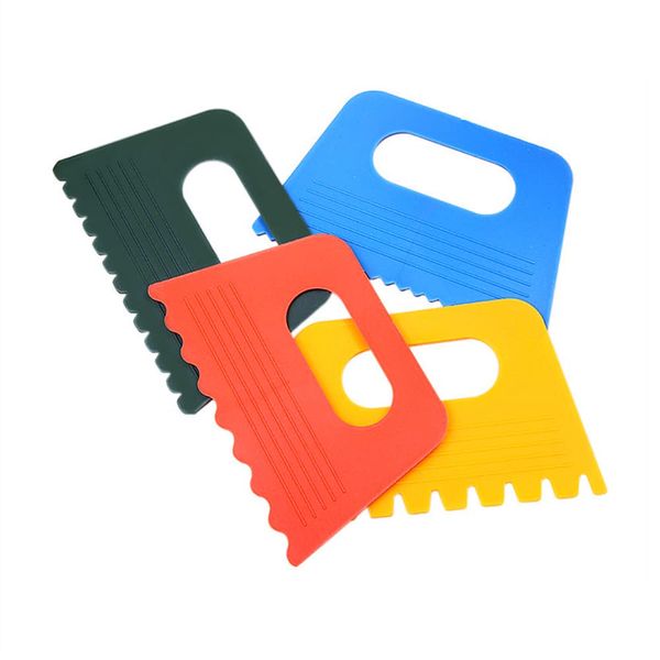 8 PCS Plastic Scraper Tools DIY Line Graffiti Tools Colored Plastic Paint Scrapers for Toddlers Kids Paint Crafts DIY Line Graffiti