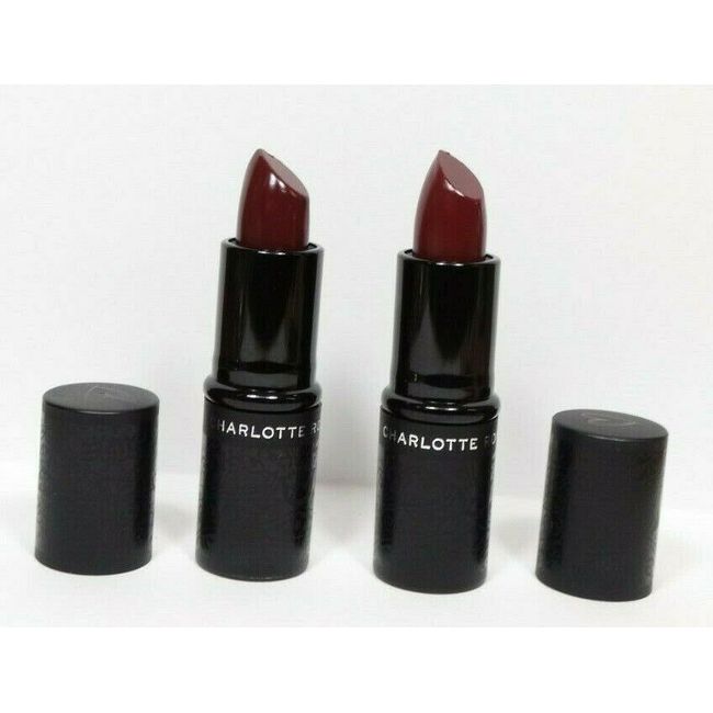 X 2 Charlotte Ronson Masquerade Petite Kisses Lipstick *FABIOLA* Deep Berry Red