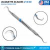 JACQUETTE SCALER U15-30 DENTAL HAND INSTRUMENTS PRO DENTIST  TOOLS PICK