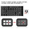 6 Gang Switch Panel Light Control Relay System For Jeep Wrangler JL Gladiator JT