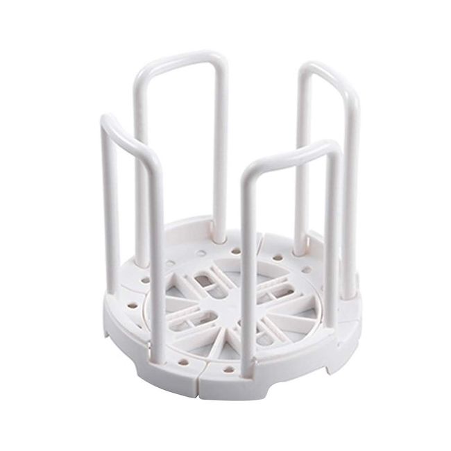 OUNONA Bowl Rack, Bowl Stand, Dish Storage, Bowl, Storage Stand, Vertical Stand, Dish Storage Stand, Adjustable, Dish Storage Rack, White, Dish Storage, Stacking Shelf, Rice Bowl, Tableware, Storage