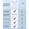 MySmile Teeth Whitening Kit with led Light, 28X Teeth Whitening Strips for Teeth Sensitive, 10 Min Fast Whitening Teeth, Helps to Remove Stains from Coffee, Smoking, Wines(1Pcs Light + 14Sets Strips)