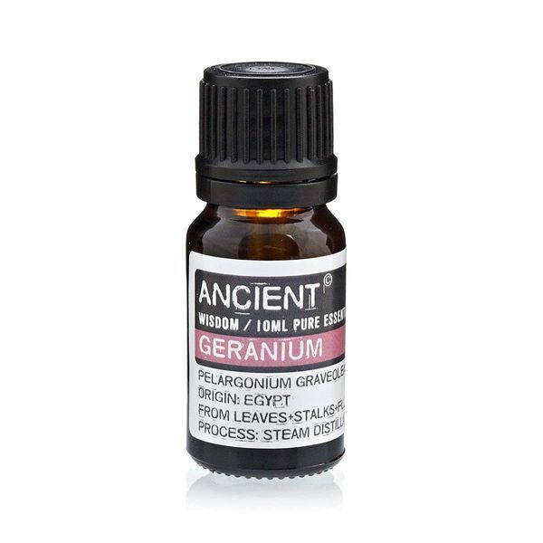 Ancient Wisdom EO-08 10 ml Geranium Egypt Pure Essential Oil