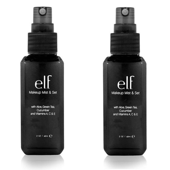 (2 Pack) E.l.f. Studio Makeup Mist & Set - Clear by e.l.f. Cosmetics