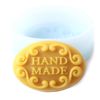 Hand Made in Oval Silicone Mould