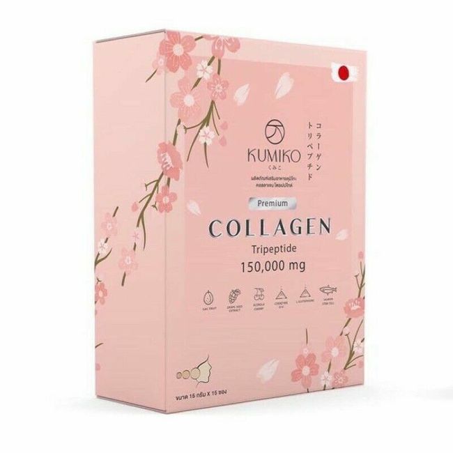 KUMIKO Collagen Premium 150,000mg Powder Anti-Aging Smooth Skin Brighten 1 box