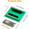 Binghe ESP development board with chip CP2102 micro interface + ESP WiFi WLAN expansion board + Bluetooth 2-in-1 microcontroller compatible with Arduino for Windows/Linux (2 x ESP set)