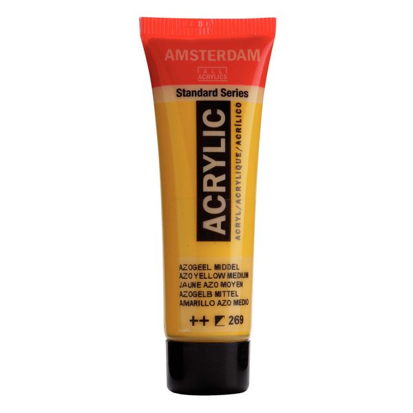 Amsterdam Royal Talens Acrylic 20ml Azo Yellow Medium