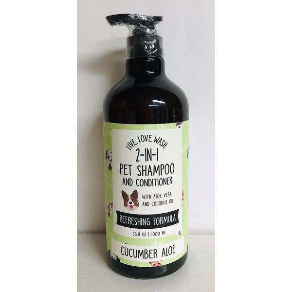 Precious Tails ~ Cucumber Aloe 2-in-1 Refreshing Pet Shampoo & Conditioner