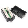 kenable Inline Punch Down Coupler for Lan Cables CAT5e BLACK [Cat5E]