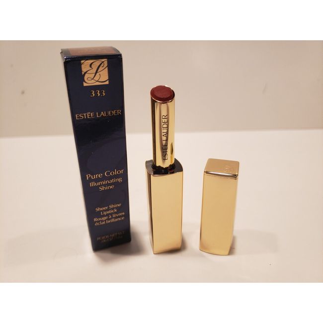 Estee Lauder~Pure Color Illuminating Shine~Sheer Shine Lipstick~#333 Persuasive~