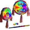 16 Birthday Piñata with stick and blindfold