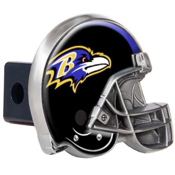 Baltimore Ravens NFL Trailer Hitch Receiver Cover - Helmet
