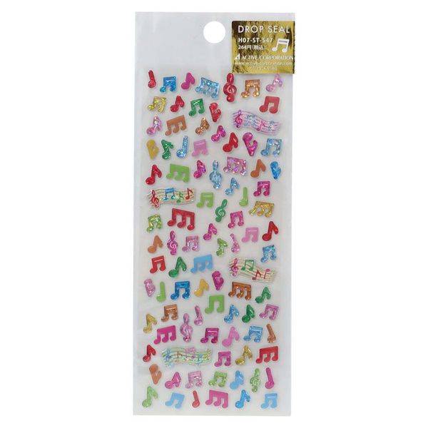 [Sticker Sheet] Drop Sticker/Music Note
