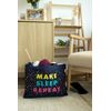 Hobby Gift Craft Tote Bag, Navy Stars, Large