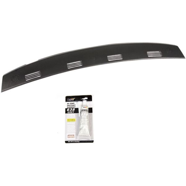 Black Molded ABS Dashboard Vent Grille Cover Cap Overlay for 2002-05 Dodge Ram