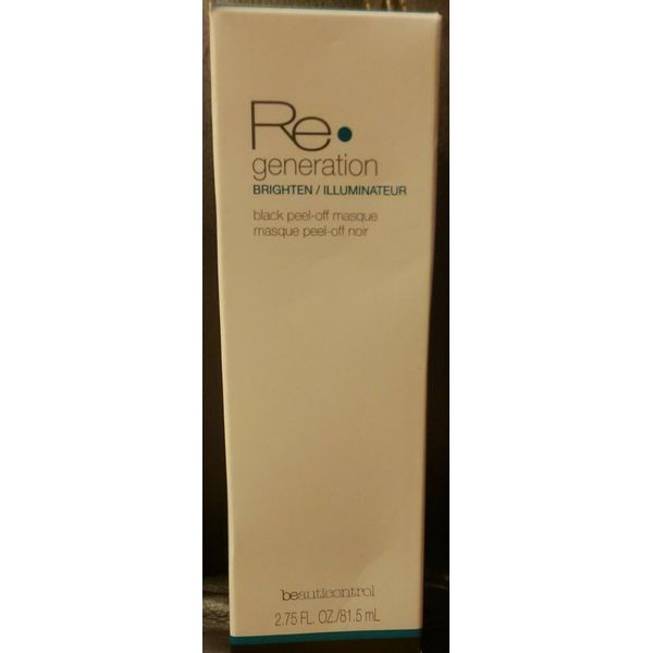 BeautiControl Regeneration Brighten Illuminator Black PeelOff Mask 2.75 oz.