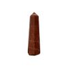 VIE Small Obelisk Tower, 7x2x1cm, Red Jasper
