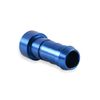 Earl's 700106ERL Auto-Crimp Hose End - Straight - Size -6 - Blue