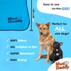 Mud Daddy Super Absorbent Specially Designed Micro Towel, Blue