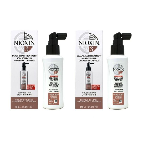 Nioxin System 3 Scalp Treatment 3.38 oz (2pack)