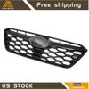 ABS Plastic Grill Front Upper Bumper Grille Black For 2020-2022 Subaru Outback