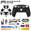 eXtremeRate Back Paddles FPS RISE4 Plus MAX Kit with Clicky Trigger Stops & Rubberized Grip for PS5 Controller BDM-030 040 050, Remappable Back Buttons Kit for PS5 Controller - Black - NO Controller