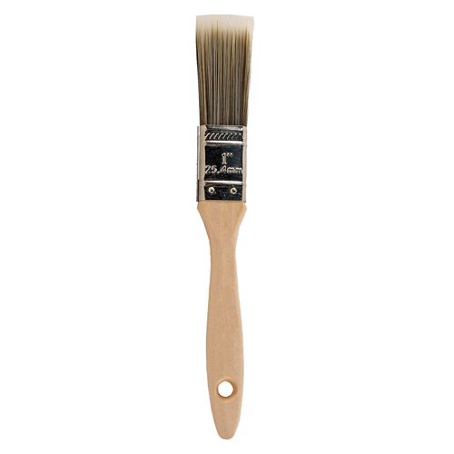 1PK 1" Flat House Wall,Trim Paint Brush Set Home Exterior or Interior Brushes