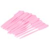 Eyelash Comb 25pcs, Eyebrow Eyelash Separator Comb Mini Comb Sets Makeup Tool for Eyelash Extension