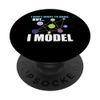 I Model - Data Science Statistics Data Analyst Data Modeling PopSockets Standard PopGrip