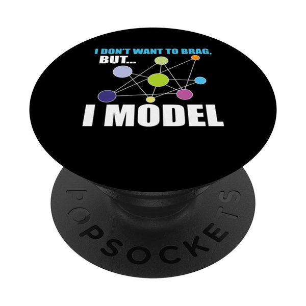 I Model - Data Science Statistics Data Analyst Data Modeling PopSockets Standard PopGrip