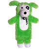 Rogz CS03 – L Thinz Plush Dog Toy (Green)