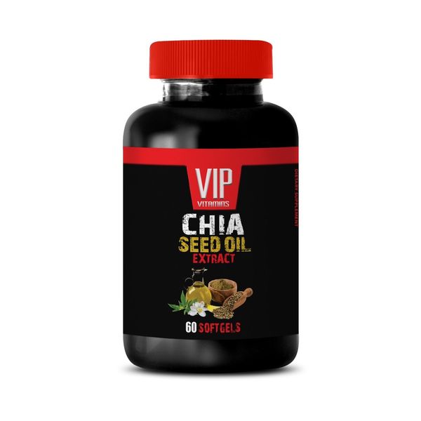 chia seed extract - CHIA SEED OIL 1000mg - anti inflammatory vitamin 1B