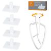 Stand Mixer Attachment Holders Compatible with Kitchen Aid Mixer Accessories (White)