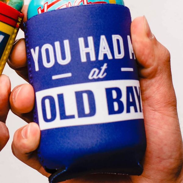 You Had Me At OLD BAY (Navy) / Can Cooler - 1 / Blue